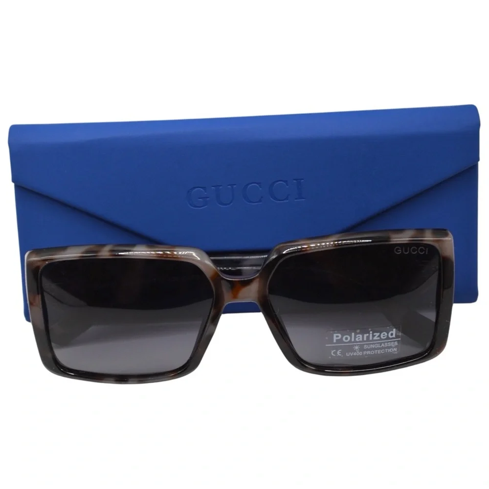GUCCI Women’s Sunglasses | Polarized UV400 | Tortoise Pink | New - Picture 8 of 13